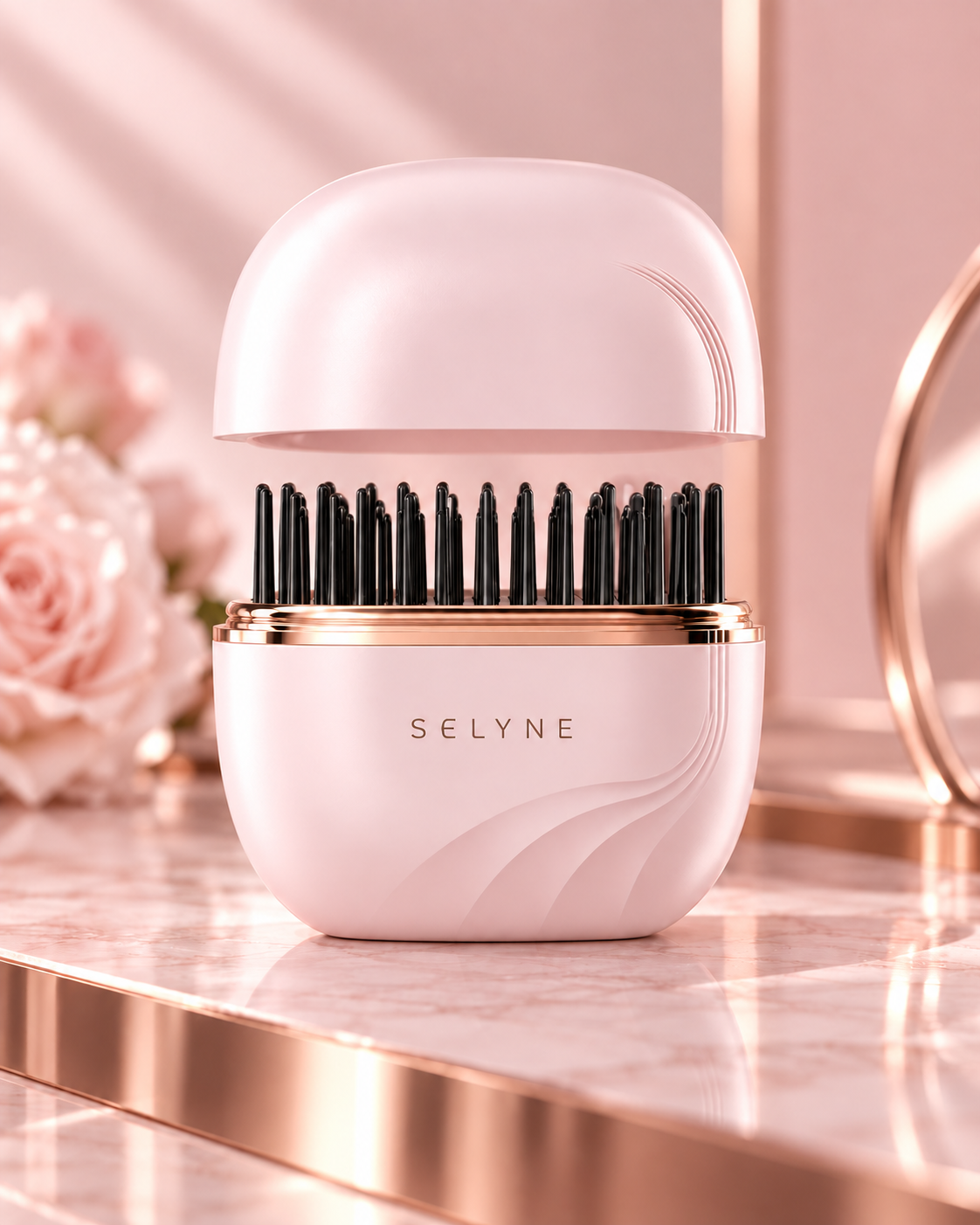 Mini peigne lissant sans fil Selyne